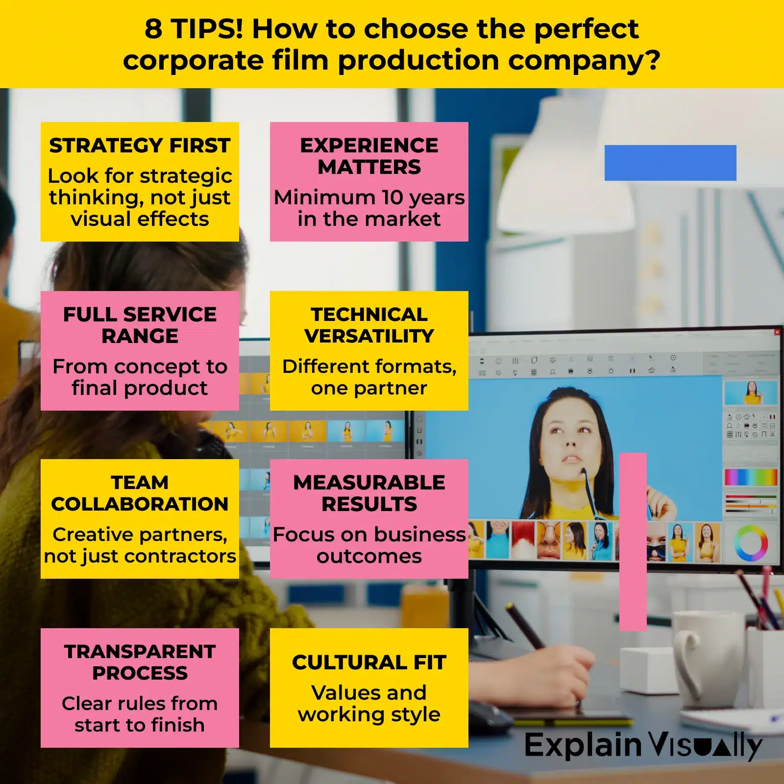 8 TIPS! How to choose the perfect corporate film production company?