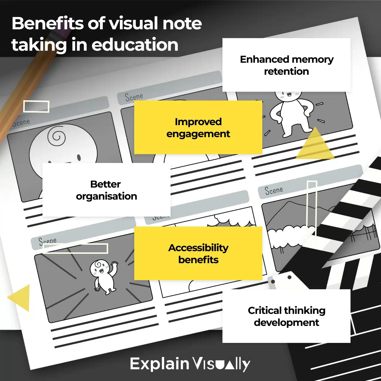 Benefits of visual note taking in education
