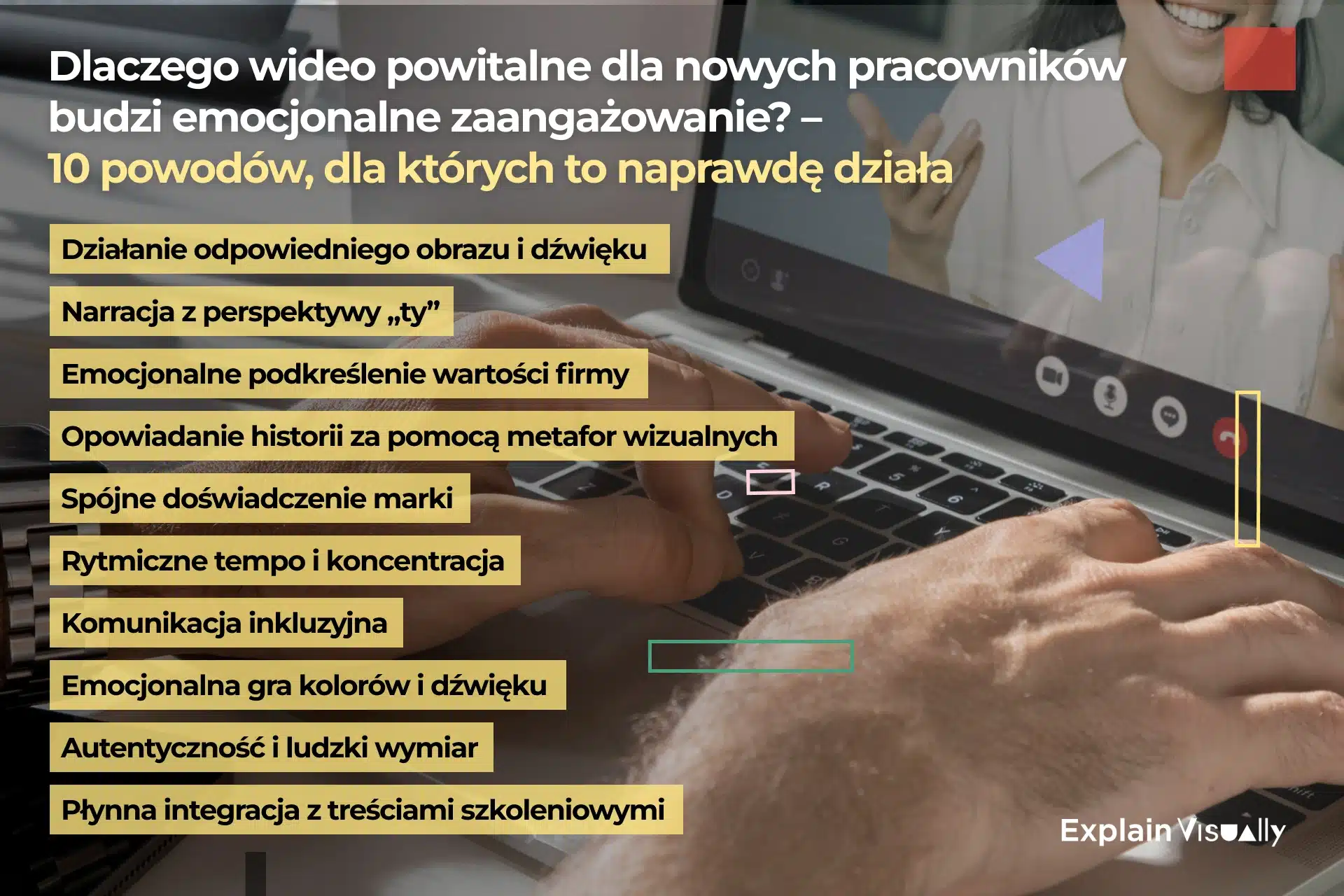 Zaangażowanie emocjonalne w idealnym wideo onboardingowym
