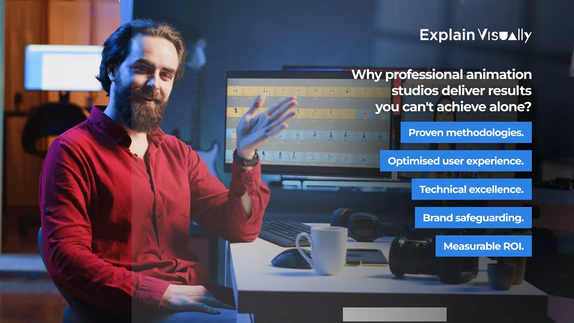 Why professional animation studios deliver results you can't achieve alone?