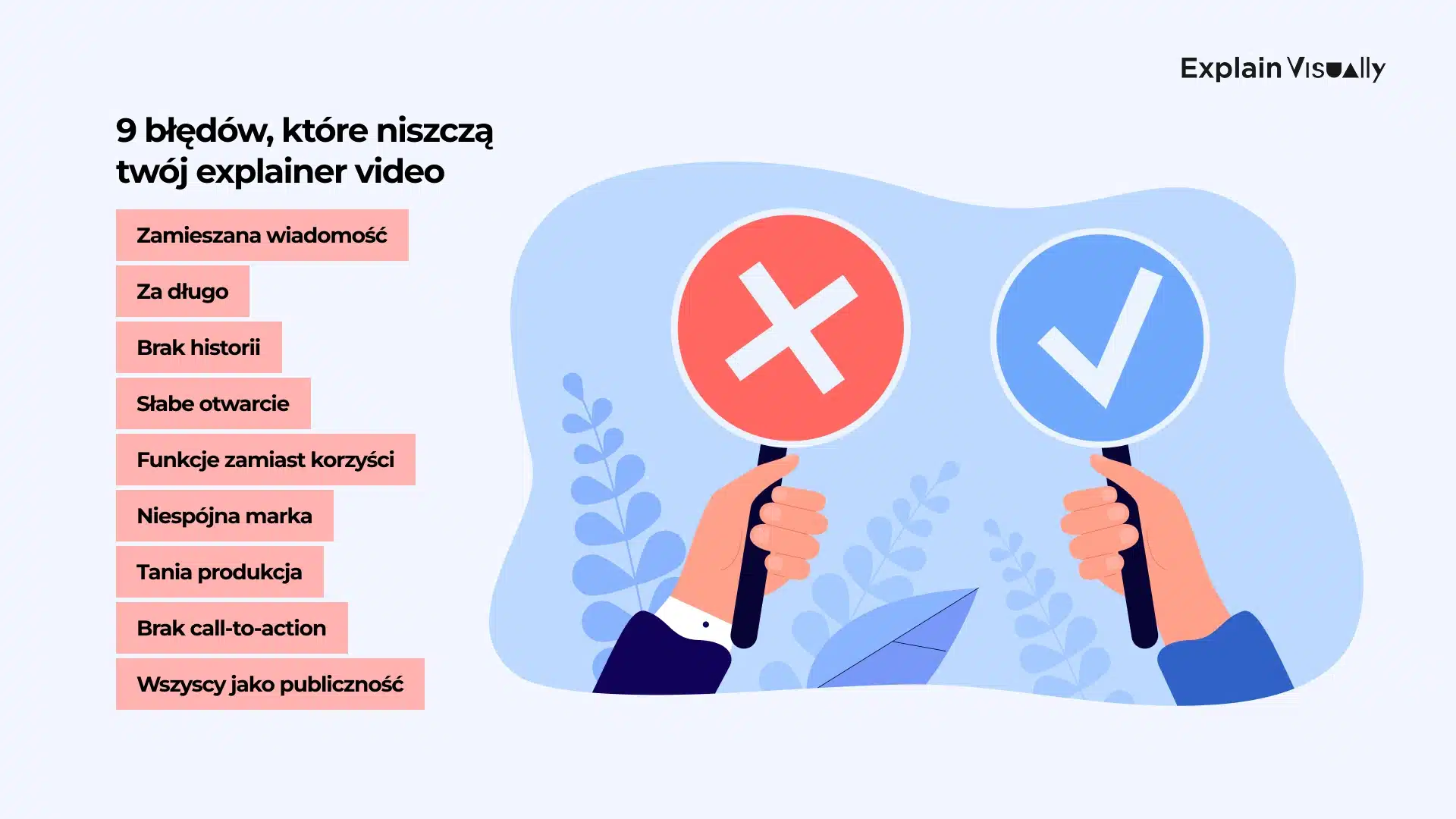 9 błędów, które zabijają Twój film wyjaśniający