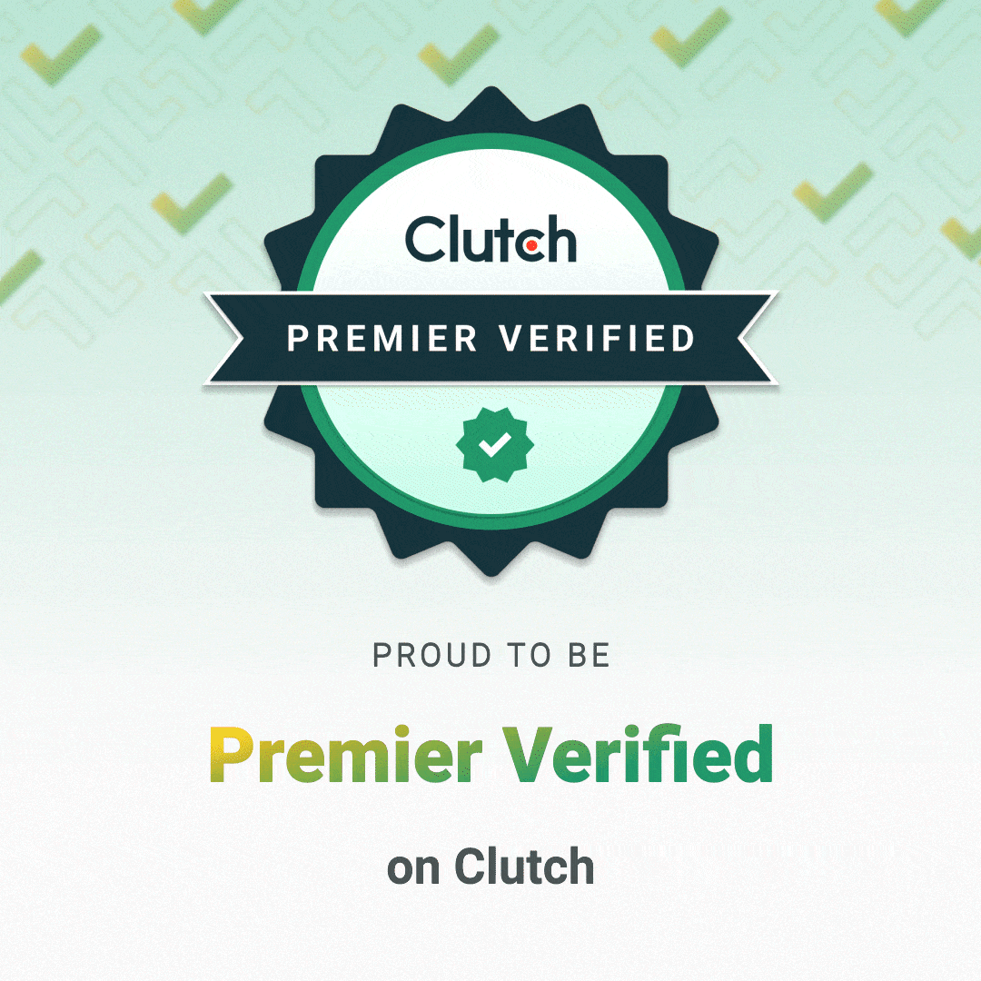 We received Premier Verified status. This is the highest level of Clutch verification, awarded to companies meeting rigorous quality and credibility criteria.