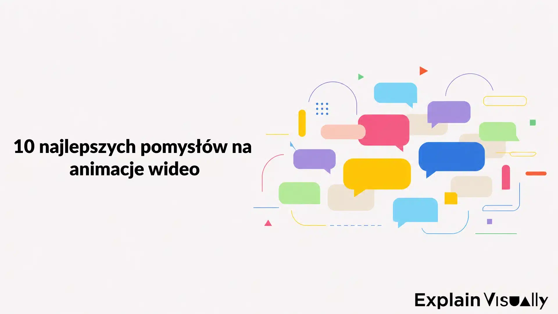 TOP 10 najlepszych pomysłów na animację wideo