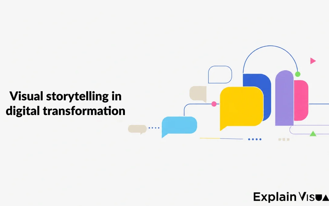 Visual storytelling in digital transformation – the missing link between technology and people